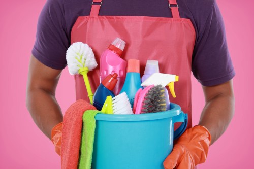 Collierswood Cleaner team demonstrating safe cleaning practices