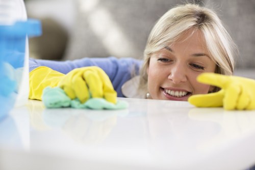 A Collierswood cleaning service maintaining a tidy interior