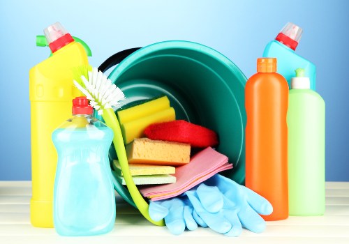 A professional cleaning team preparing complaint records