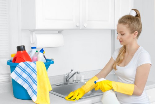 Detailed post-construction cleaning in Collierswood with floor and window care