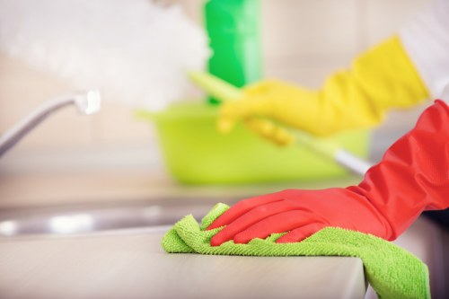 Collierswood Cleaner staff promoting a safe, well-managed cleaning environment
